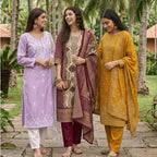 3 Kurta Pants & Dupatta Set (E-04)