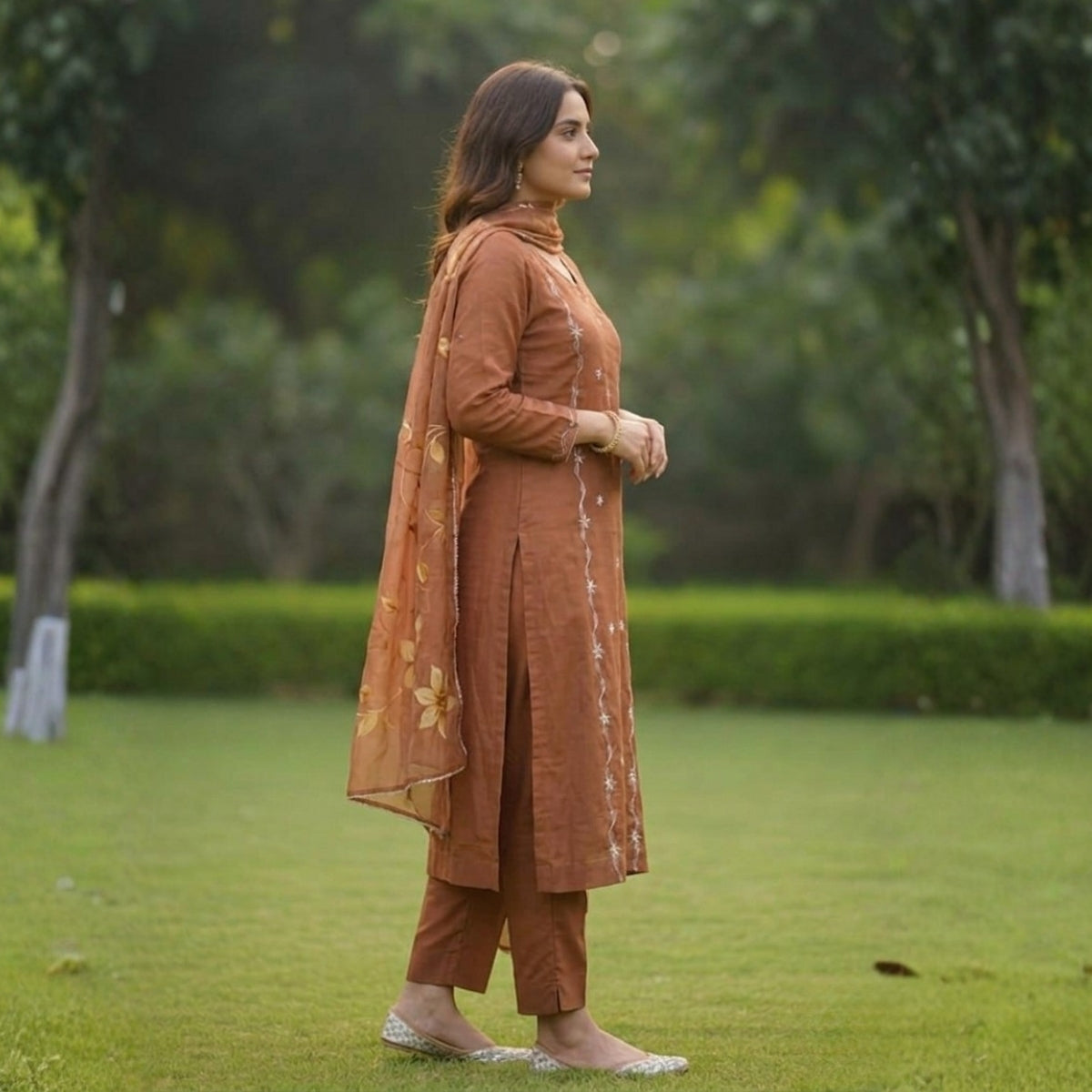 3 Combo Set Kurta, Pants With Dupatta | KS-02