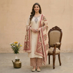 3 Combo Set Kurta, Pants With Dupatta (DMK-10)