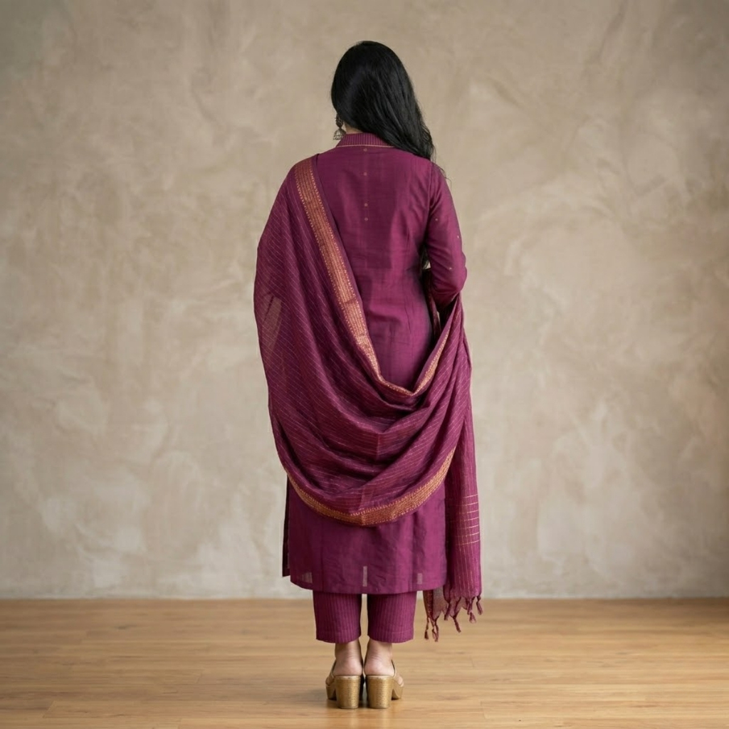 3 Combo Set Kurta, Pants With Dupatta (DMK-2)