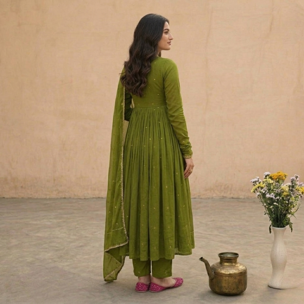 3 Combo Set Kurta, Pants With Dupatta (DMK-1)